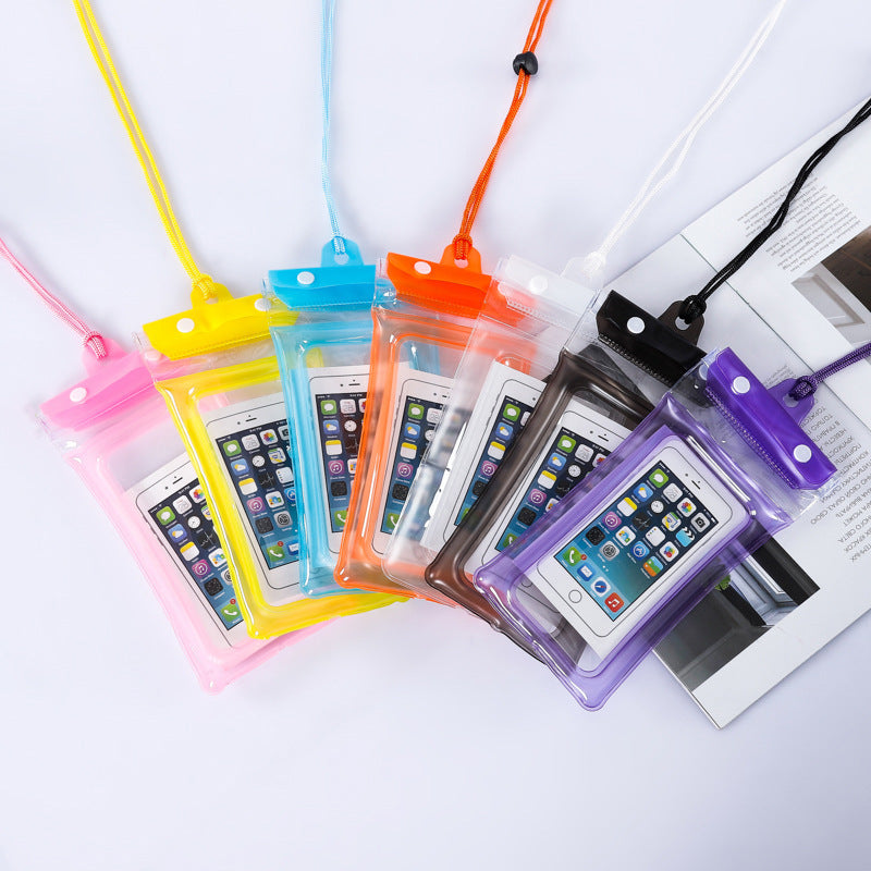 Unisex waterproof smartphone bag with flexible carrying strap Bowlift