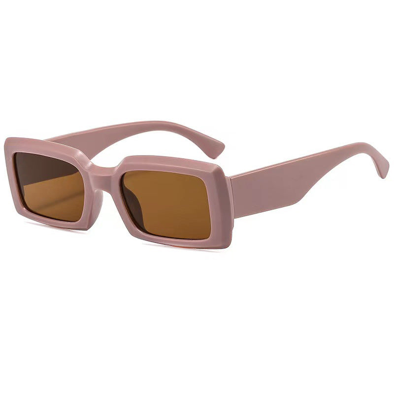 Contemporary Matte Square Sunglasses Bowlift