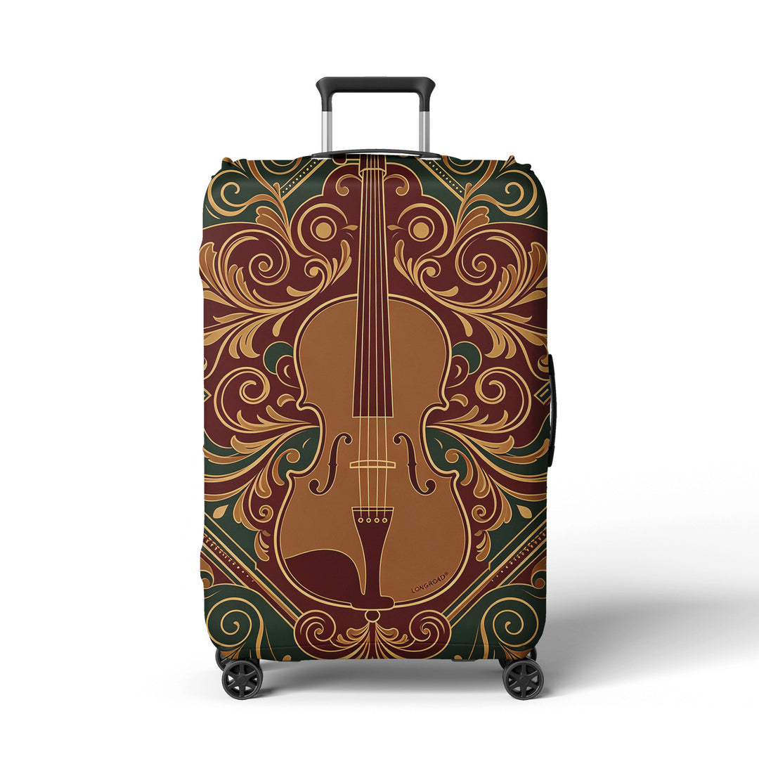 Women's suitcase with unique hand-drawn design Bowlift