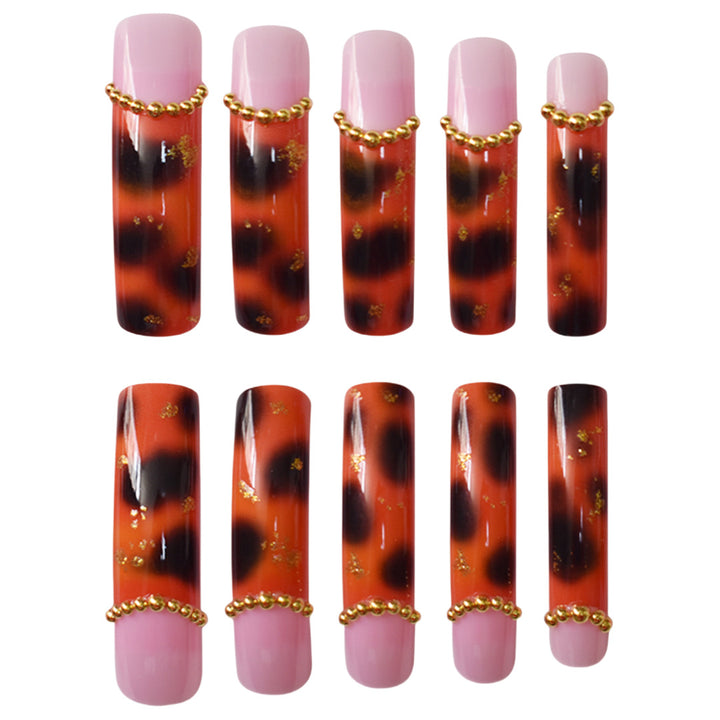 Elegant Long Press-on Nails Bowlift