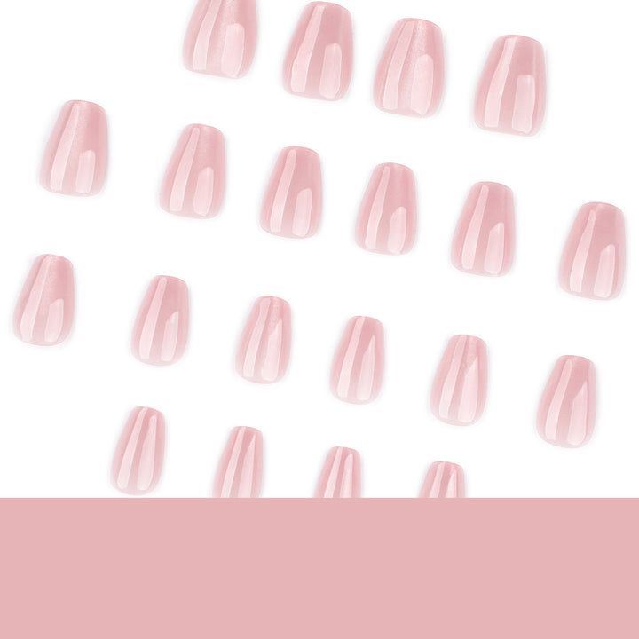 Artful nail art with elegant shimmer effect Bowlift