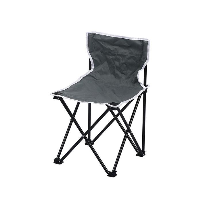 Folding chair with ergonomic backrest and sturdy frame Bowlift