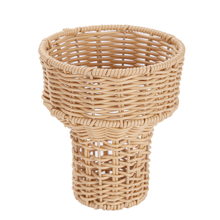 Ladies Handwoven Decoration Basket Bowlift