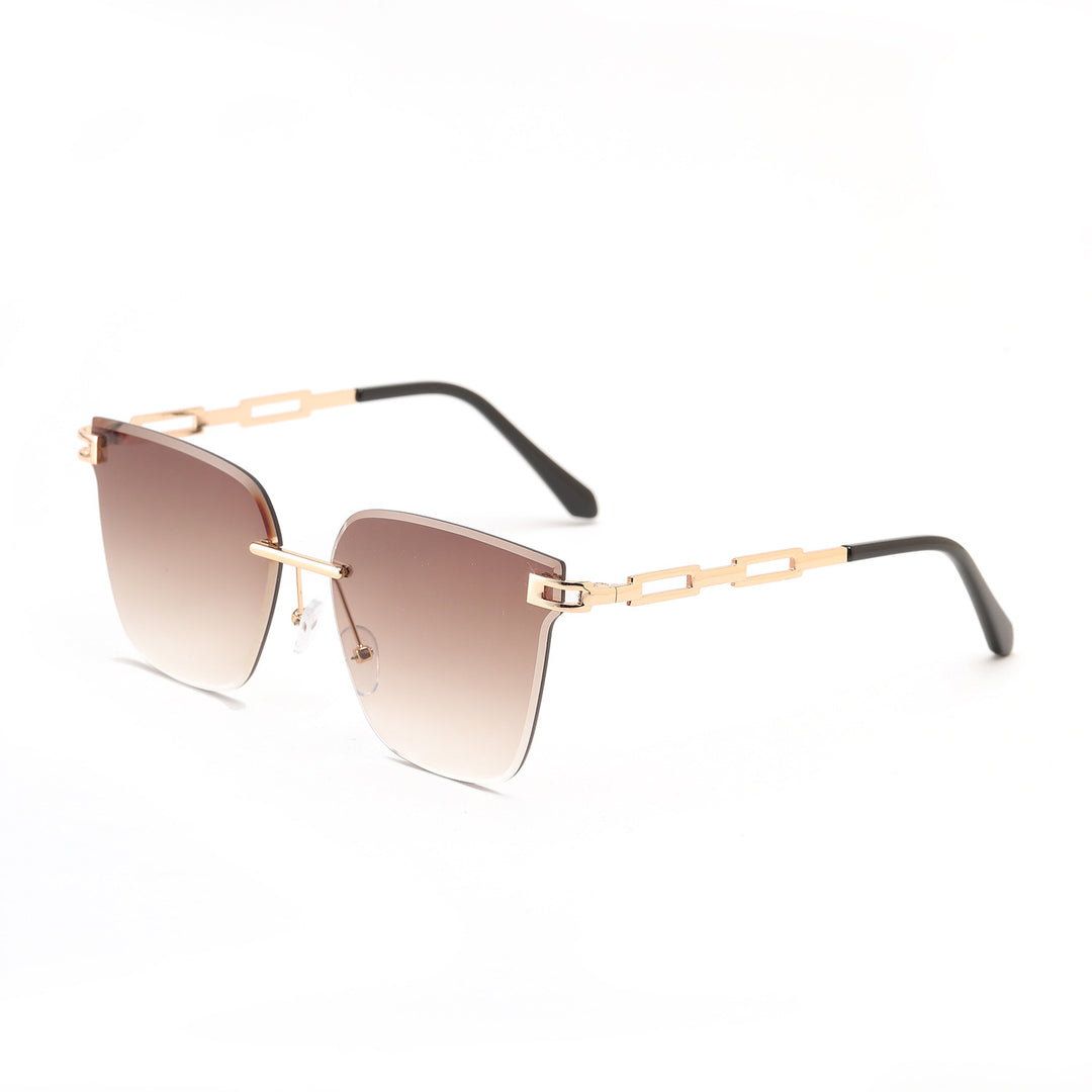 Ladies' fashionable sunglasses with intricate frame and UV protection Bowlift