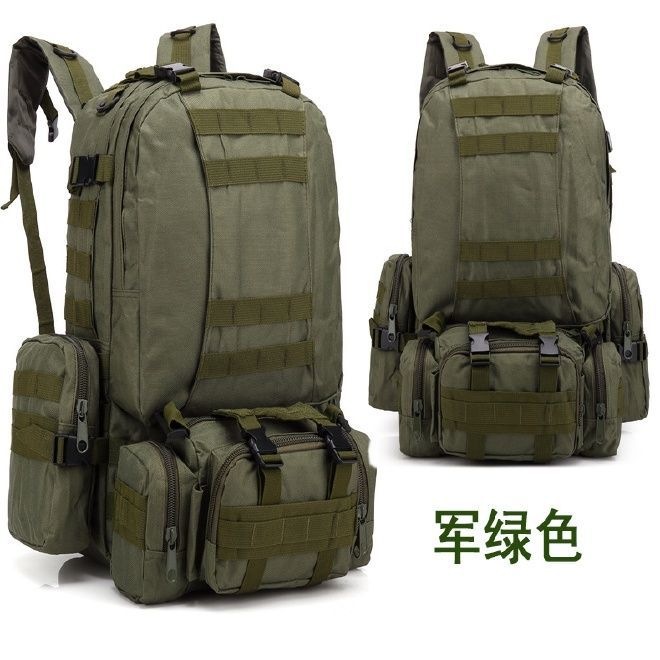 Tactical Backpack With Versatile Storage Space And Modular Pockets Bowlift