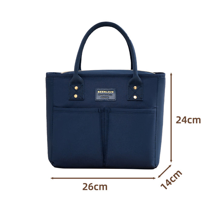 Multi-Pocket Insulated Lunch Tote Bowlift