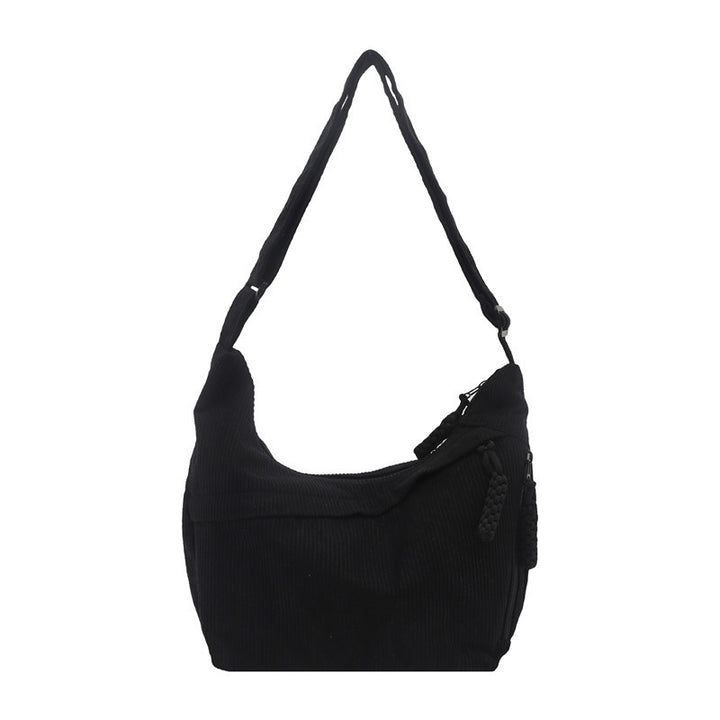 Eco-Friendly Ribbed Crossbody Bag Bowlift