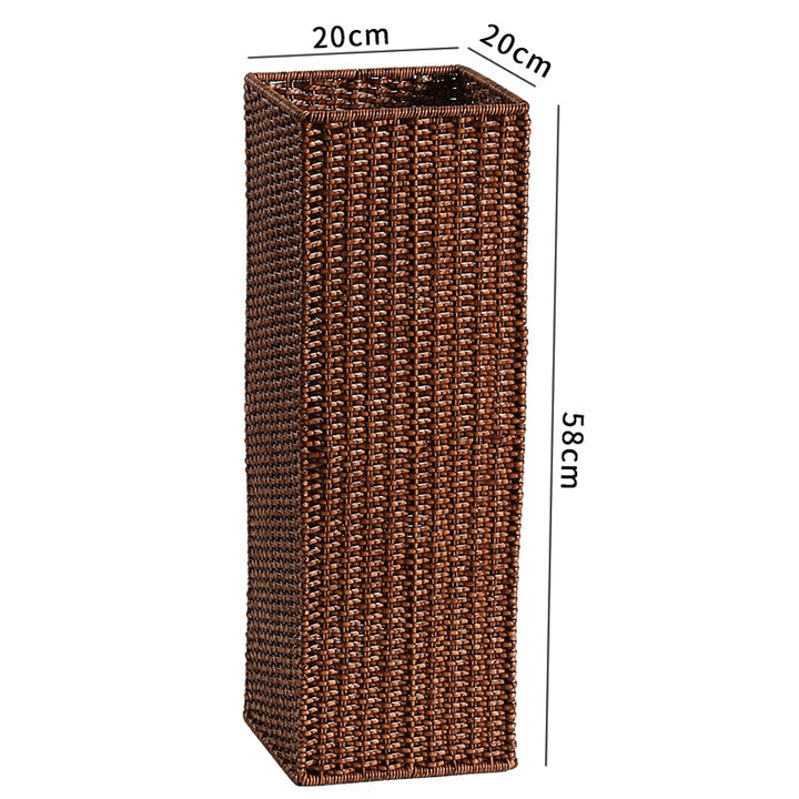 Decorative Wicker Storage Vase Bowlift