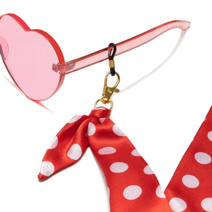 Polka Dot Eyewear Holder Strap Bowlift