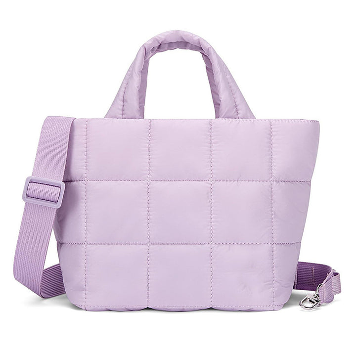 Padded Handbag with Removable Shoulder Strap Bowlift