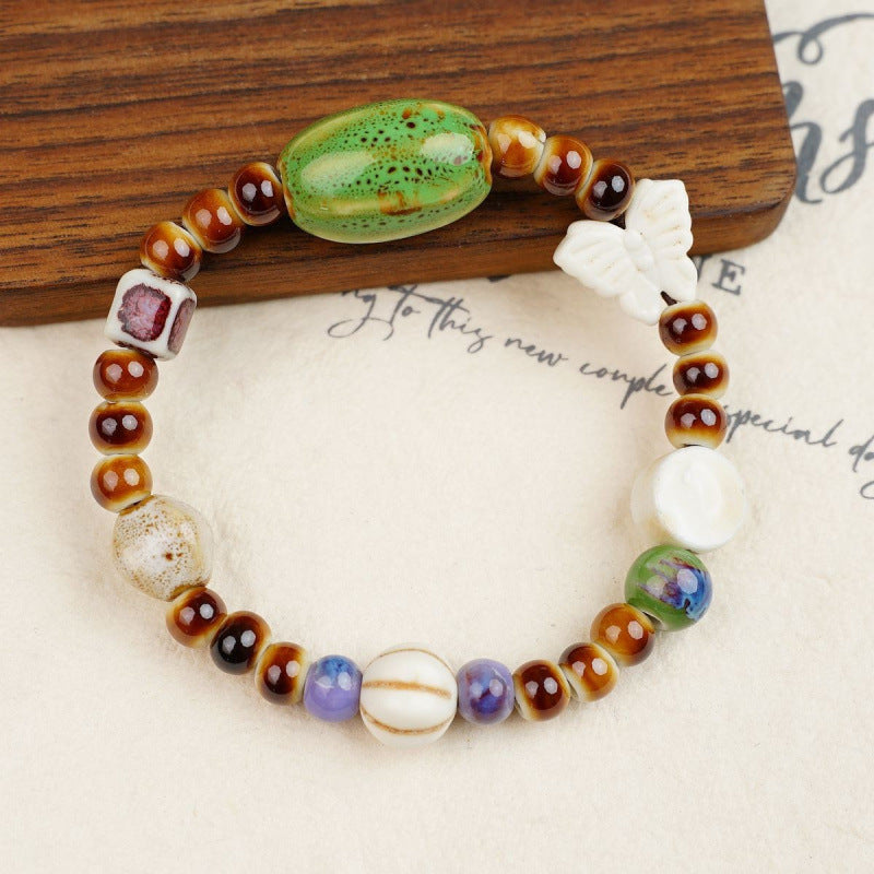 Heart-Shaped Beaded Bracelet Bowlift