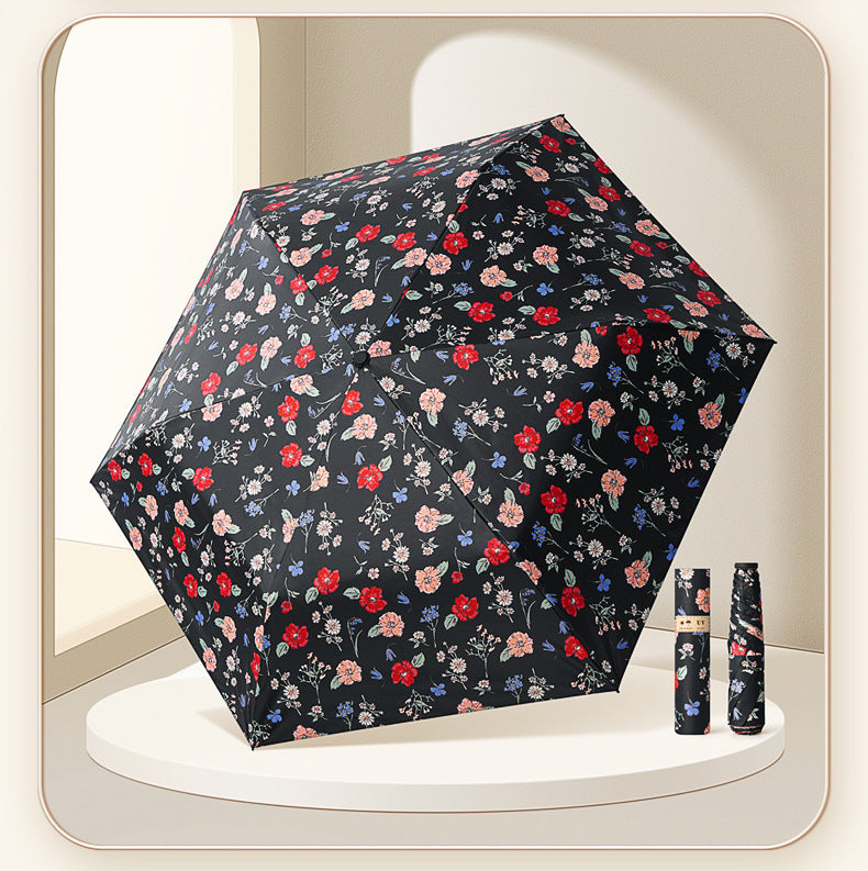 Women's Flower Umbrella Bowlift