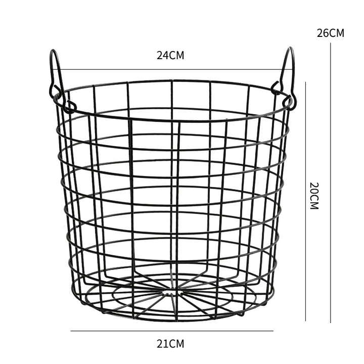 Unisex wire basket with ergonomic carrying lid Bowlift