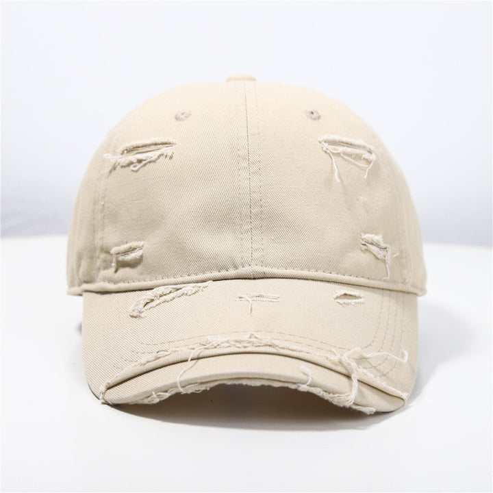 Women's Distressed Classic Baseball Cap Bowlift