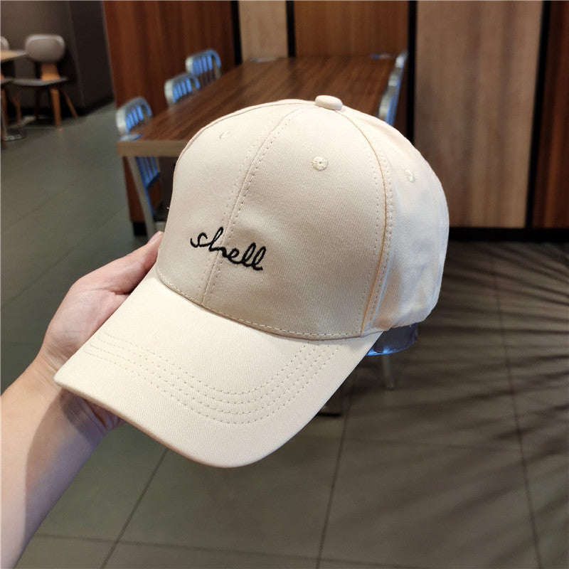 Women's Casual Cotton Embroidered Cap Bowlift