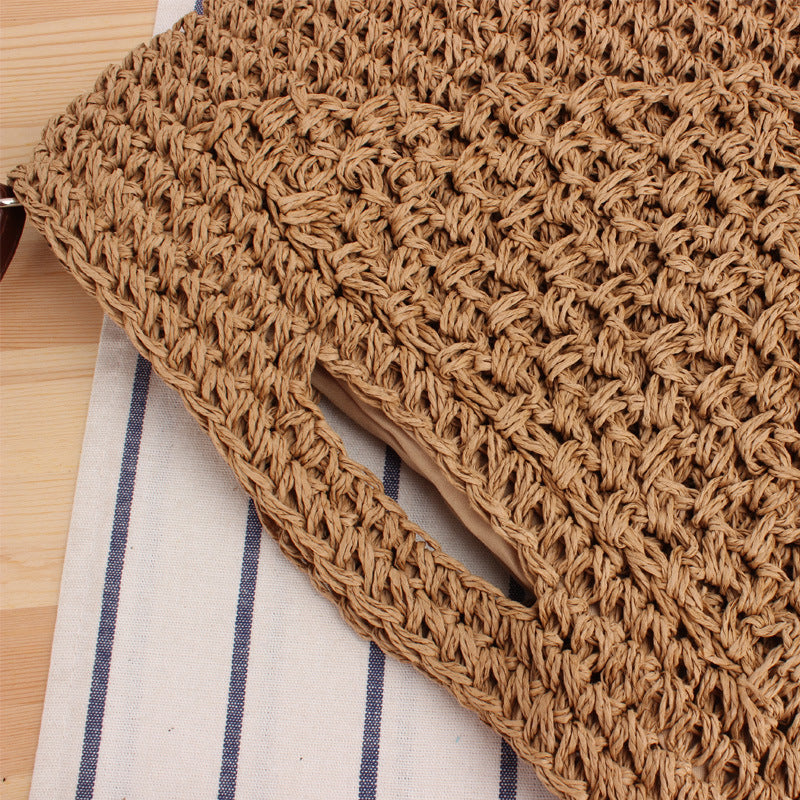 Handbag with Modern Macrame Structures Bowlift