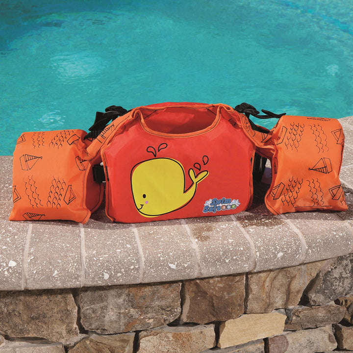 Women's swimming aid vest with integrated buoyancy bodies Bowlift
