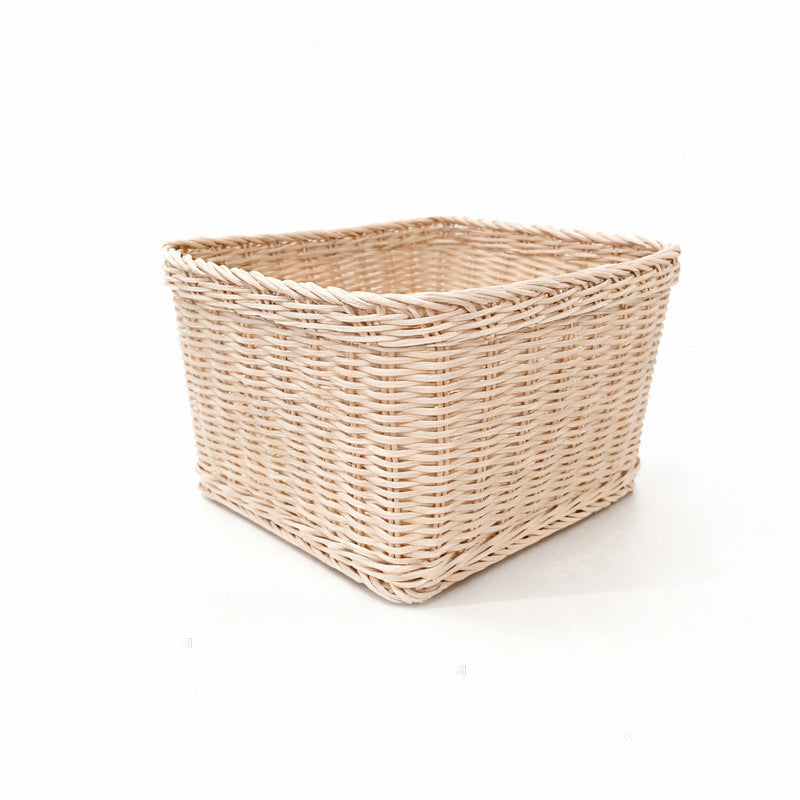 Decorative Woven Storage Basket Bowlift