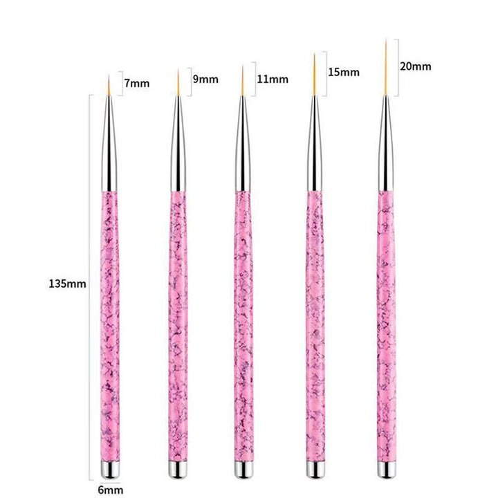 Professional Nail Art Detail Brushes Bowlift
