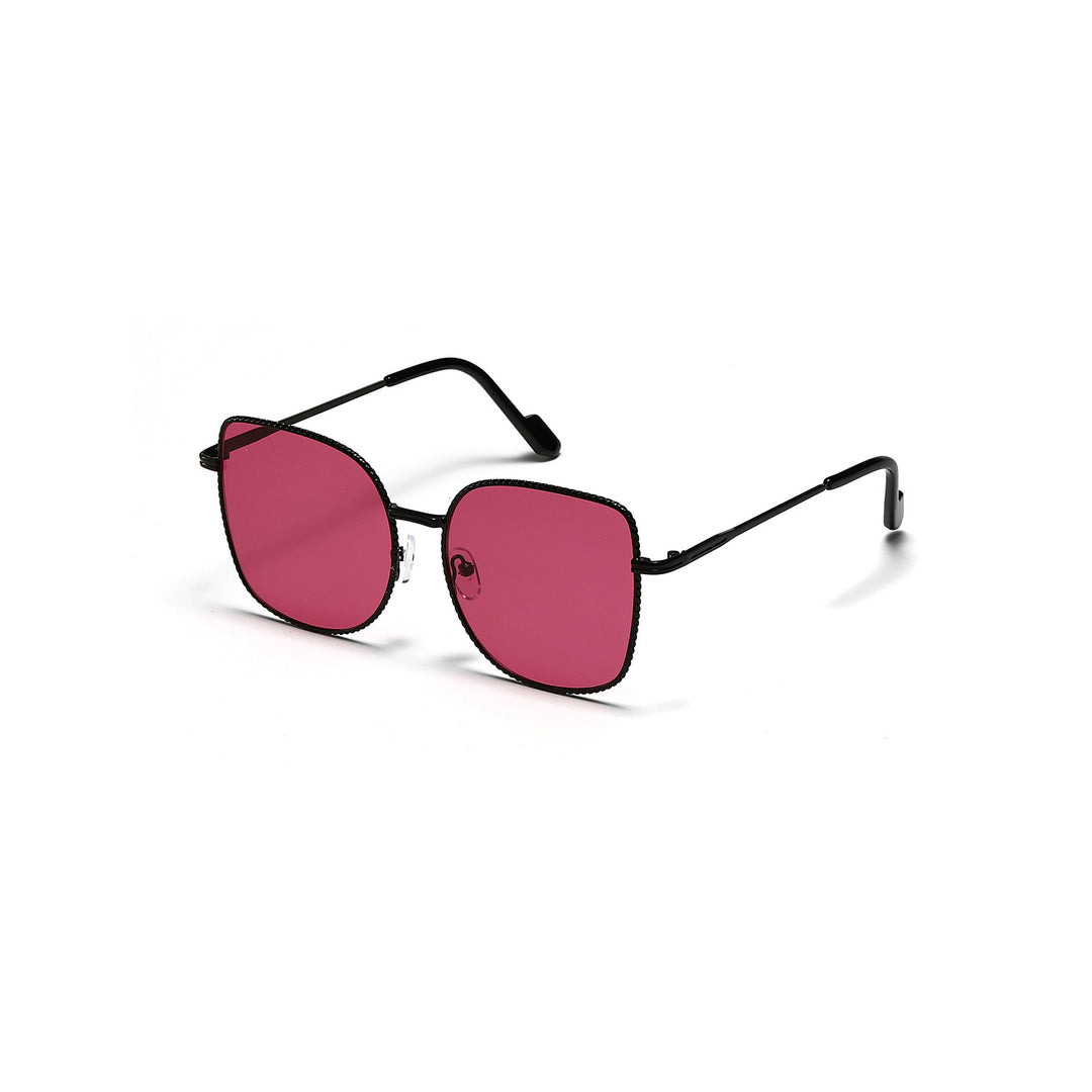 Women's fashionable oversized designer sunglasses with multifaceted frame Bowlift