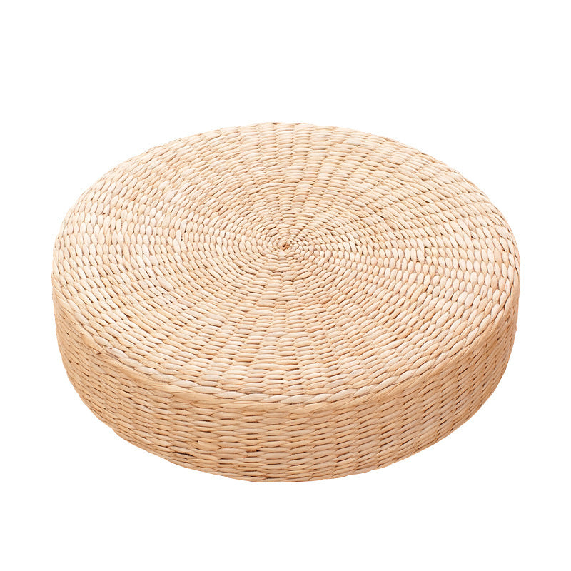 Handwoven Pouf in Boho Style Bowlift
