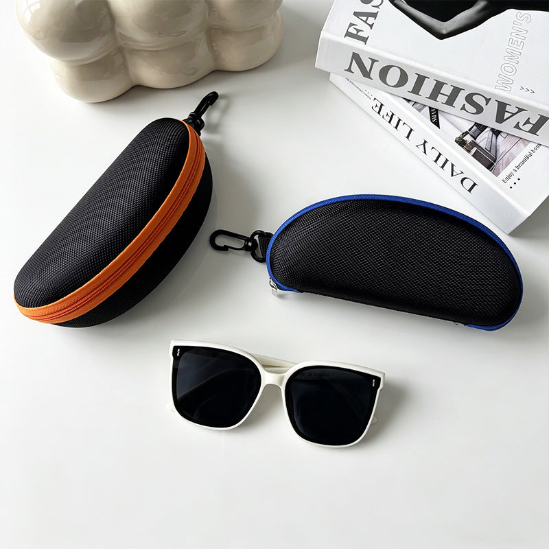 Semi-Rigid Zippered EVA Sunglasses Case with Carabiner Bowlift