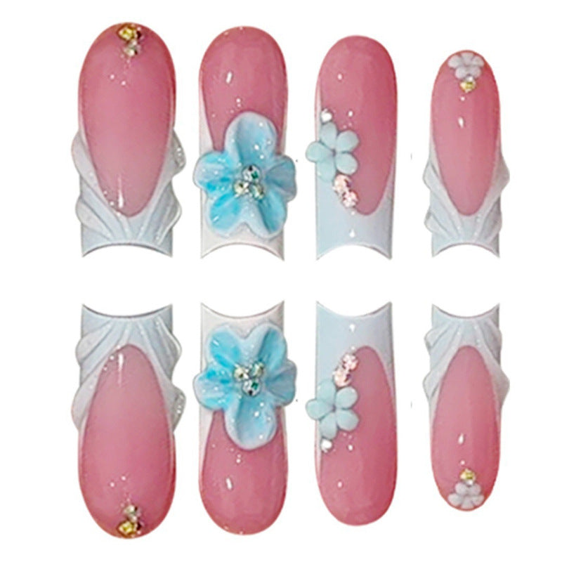 Decorative Acrylic Press-On Nail Art Bowlift