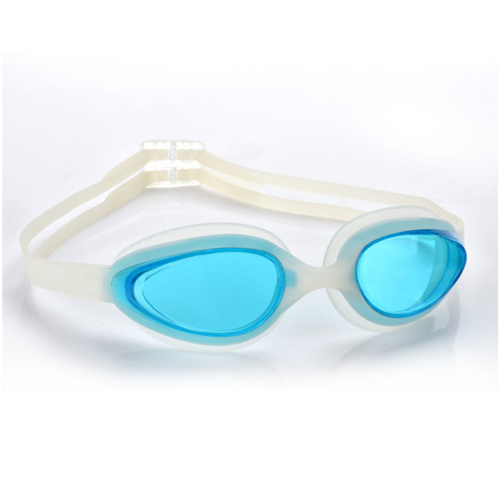 Sport swim goggles with adjustable head strap and UV protection Bowlift