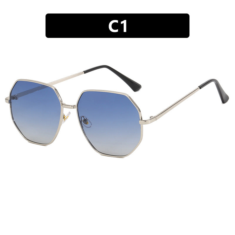 Ladies fashionable octagonal sunglasses Bowlift