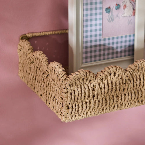 Decorative Basket Made of Natural Rattan Bowlift