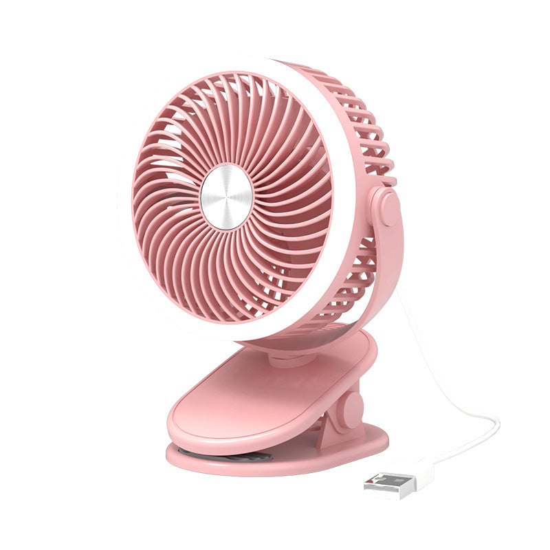 Unisex Compact Table Fan with Flexible Clamp Attachment Bowlift