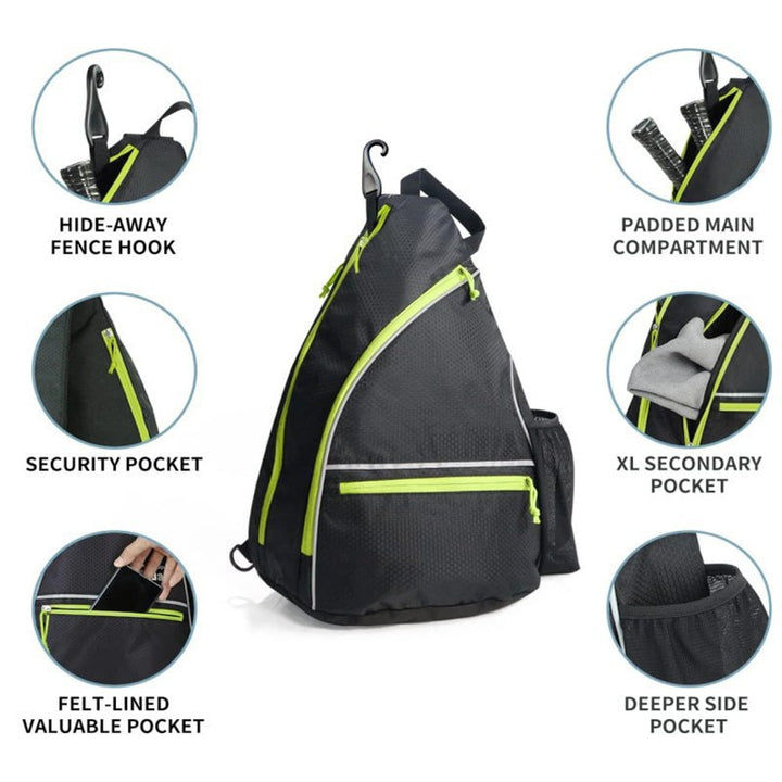 Pickleball Backpack with Multifunctional Compartments Bowlift