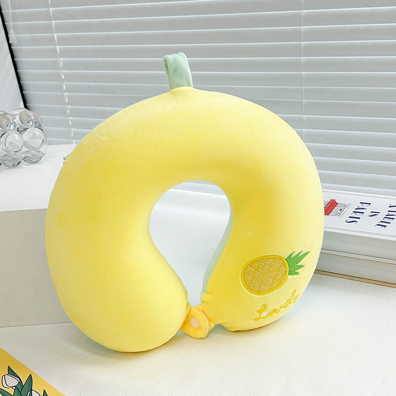 Women's Neck Pillow with Fun Alien Design Bowlift