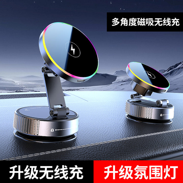Unisex Magnetic Qi Charging Base with Flexible Mounting System Bowlift