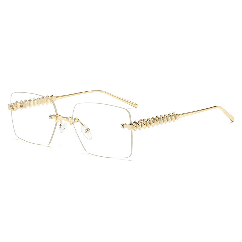 Women extravagant square glasses Bowlift