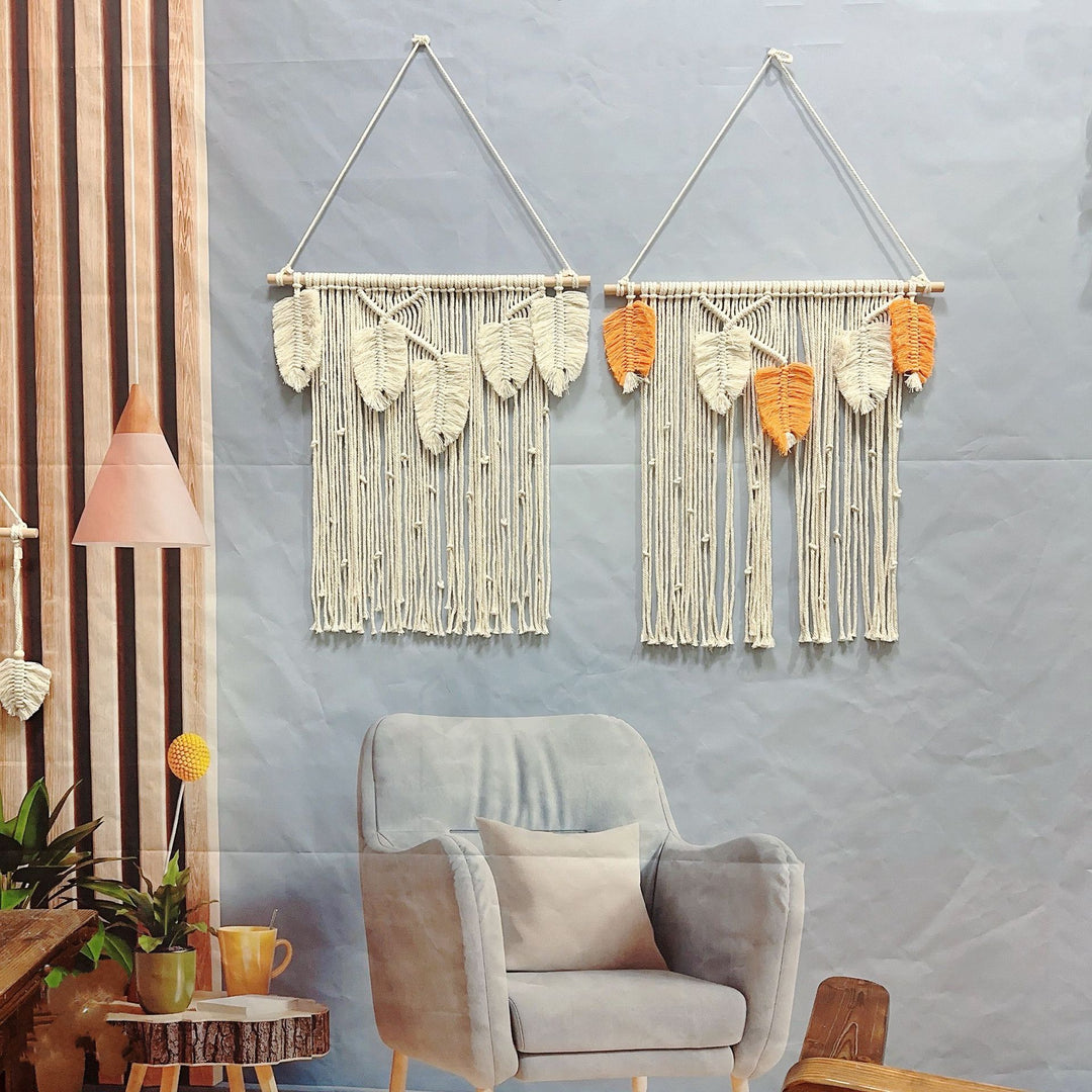 Macrame Leaf Wall Hanging Bowlift