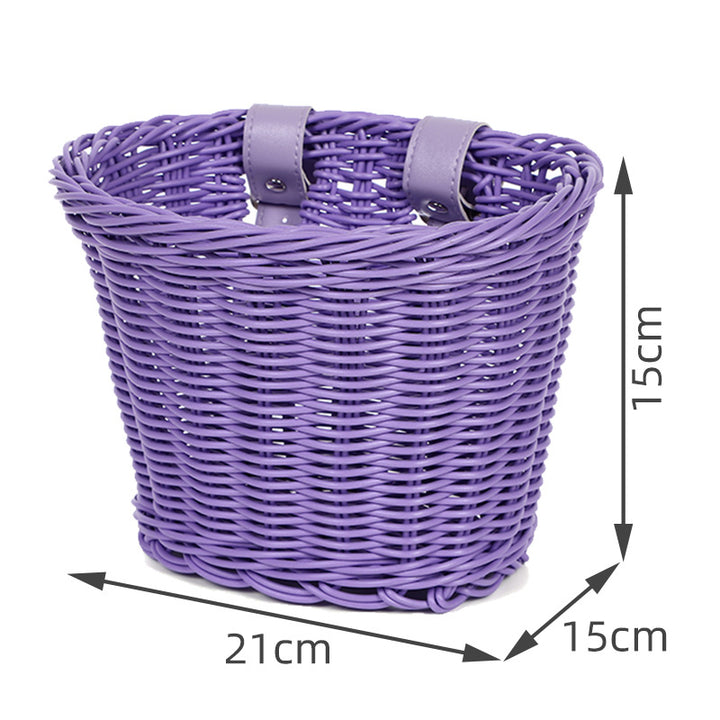 Woven Storage Basket with Handles Bowlift