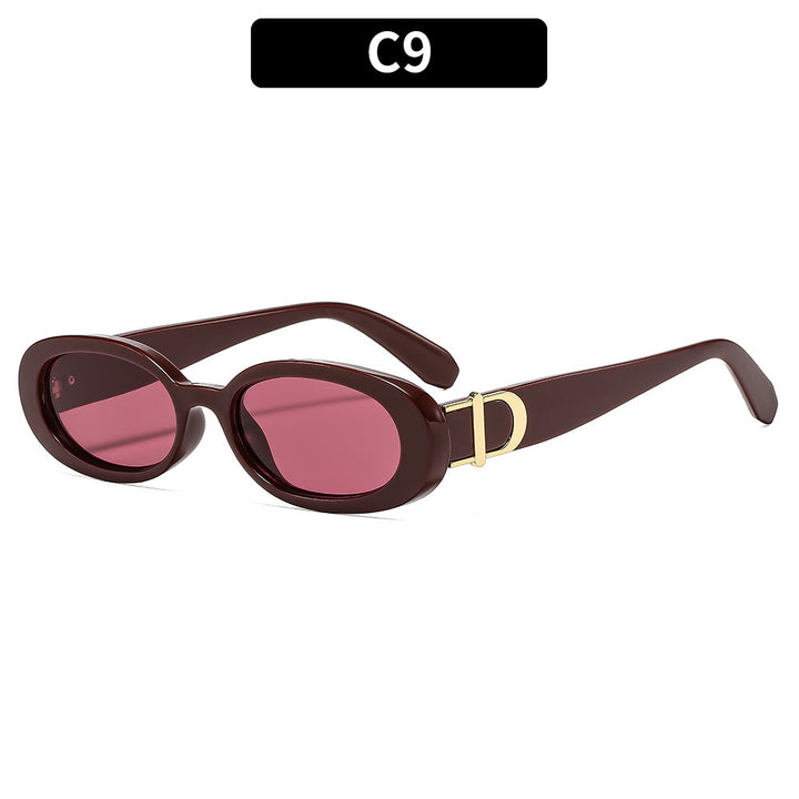 Vintage-Inspired Rounded Sunglasses