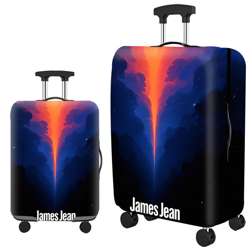 Artistic Cat-Themed Hard Shell Suitcase Bowlift