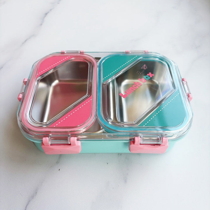 Multi-Compartment Insulated Lunch Box