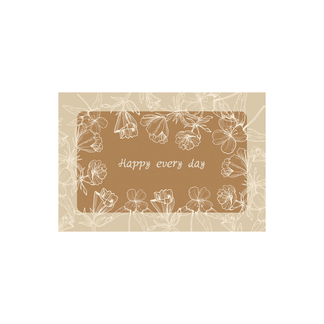 Non-Slip Abstract Design Bath Mat Bowlift