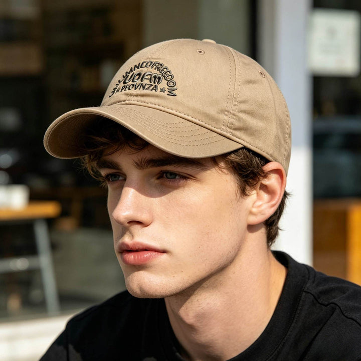 Women's stylish cap with trendy lettering Bowlift