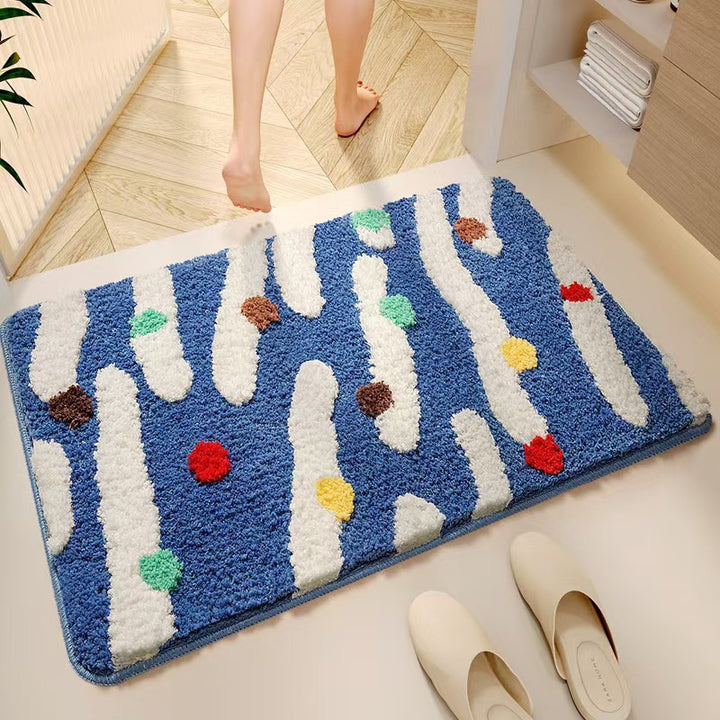 Abstract Pattern Bath Mat