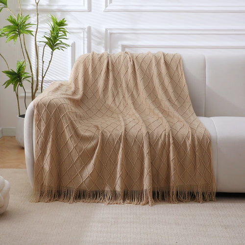 Cozy Knitted Blanket