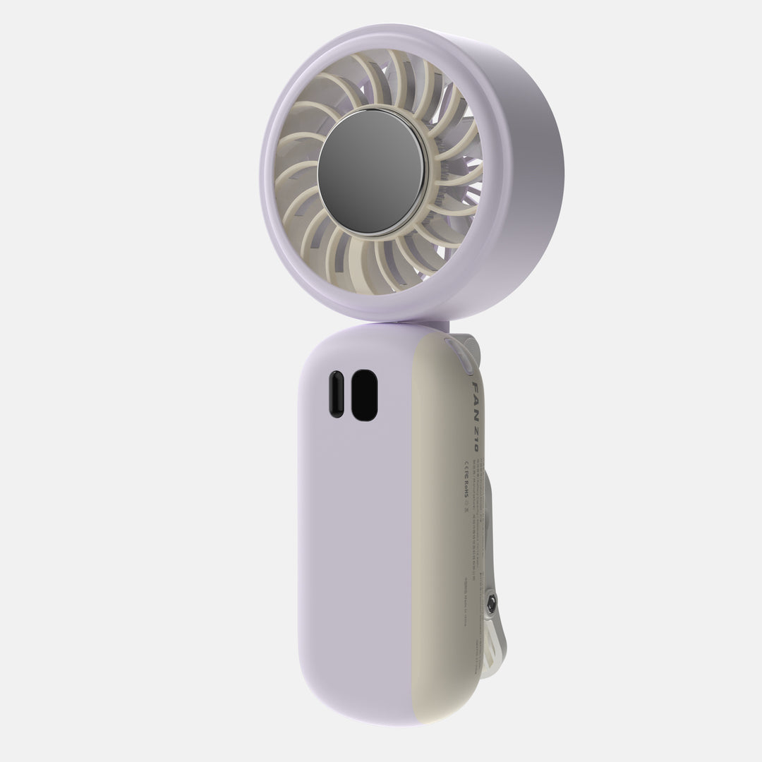 Ladies Portable Mini Hand Fan with Foldable Design Bowlift