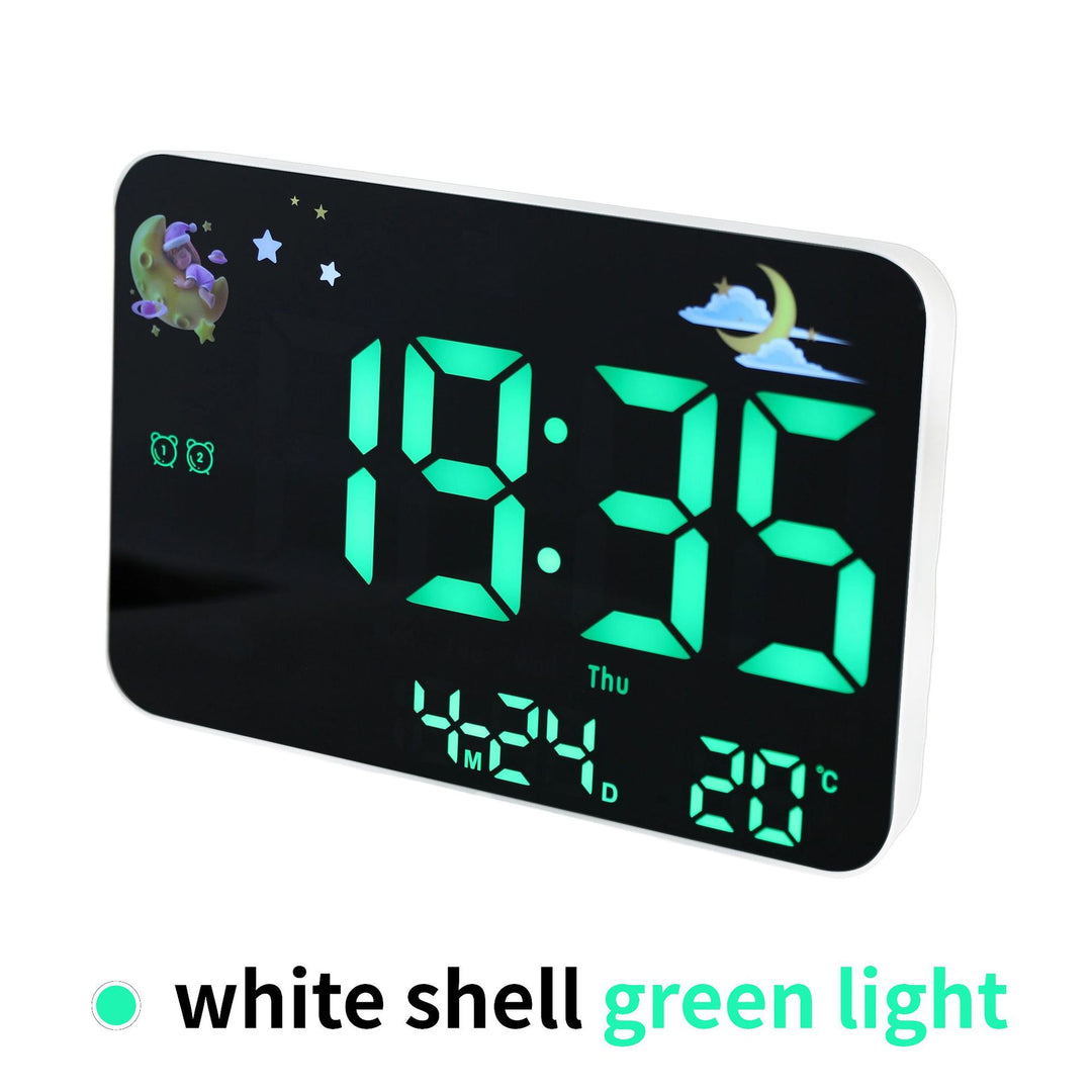 Digital alarm clock with projection and temperature display Bowlift