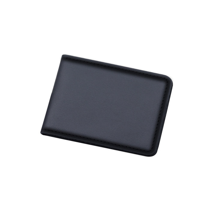 RFID-Blocking Leather Card Holder
