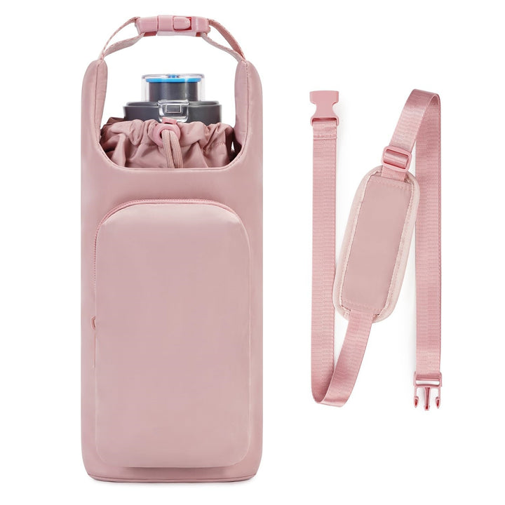 Shopping bag with insulated water bottle compartment Bowlift