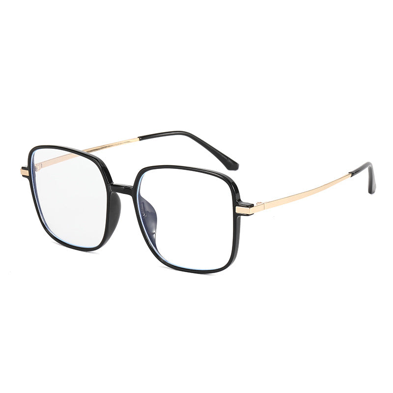 Women's square designer glasses with delicate metal frame Bowlift