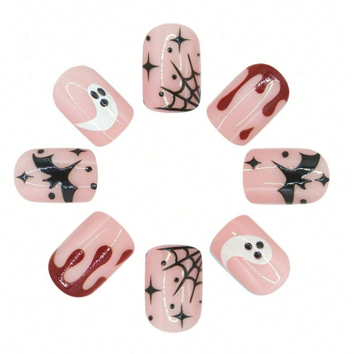 Artistic Halloween-Themed Nail Art Bowlift